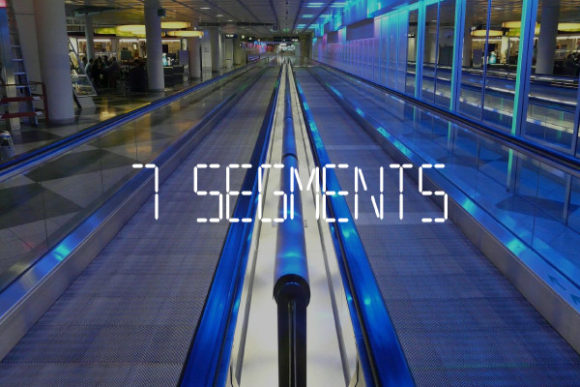 7segments: The Digital Clock Typeface for Modern Design
