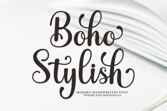 Boho Stylish: A Font That Feels Like a Handwritten Letter