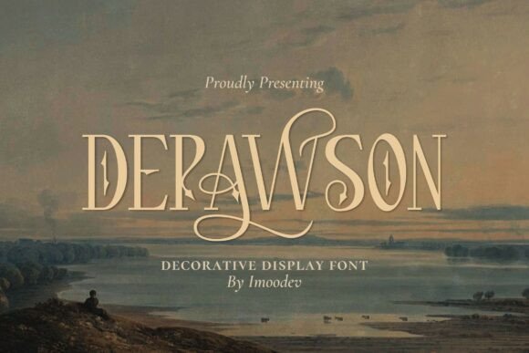 Depawson: The Roman Display Font with Art Nouveau Soul