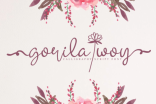 Gorila Woy: A Handwritten Font with Unmistakable Character