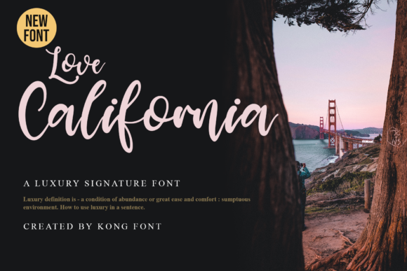 Love California: A Playful Script for Creative Branding