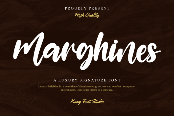 Marghines: A Playful Handwritten Font for Modern Creators