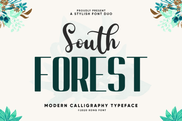 South Forest: A Playful Script for Modern Designers