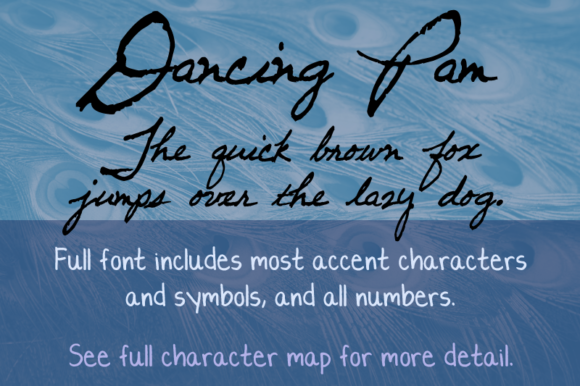 The Story Behind Dancing Pam: A Script Font with Character